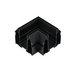 Соединитель шинопровода угловой плоский для натяжного потолка Aployt Magnetic track 220 APL.0284.00.04