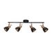 Спот Arte Lamp A1677PL-4BK