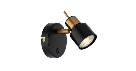 Спот Arte Lamp Almach A1906AP-1BK