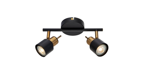 Спот Arte Lamp Almach A1906PL-2BK