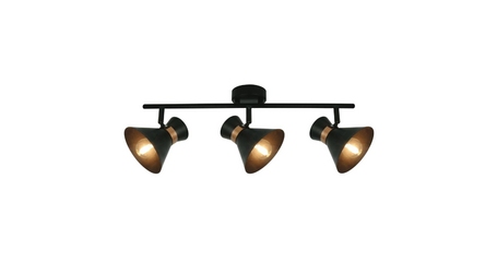 Спот Arte Lamp Baltimore A1406PL-3BK