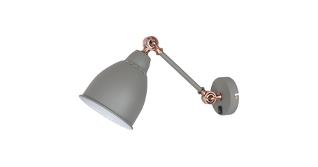 Спот Arte Lamp Braccio A2054AP-1GY