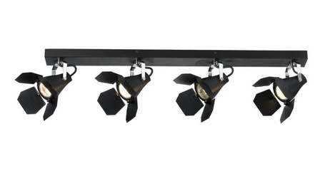 Спот Arte Lamp Cinema A3092PL-4BK