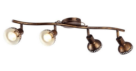 Спот Arte Lamp Focus A5219PL-4BR