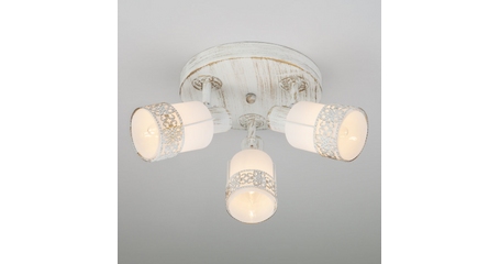 Спот Eurosvet 20026/3 белый с золотом