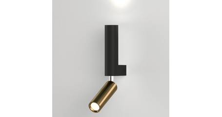 Спот Eurosvet Pitch 40020/1 LED черный/латунь a061312