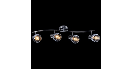 Спот Reluce 05960-0.8-04 PEARL BK (DARK CHROME)