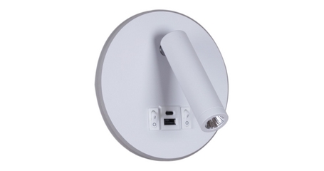 Спот Reluce 86203-9.2-001KT LED12W+USB WT