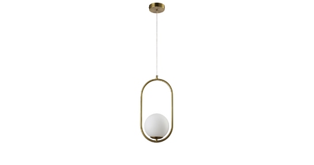 Светильник подвесной Crystal lux CALLE SP1 BRASS