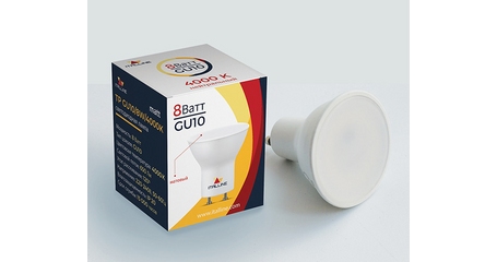 Светодиодная лампа Italline TP GU10/8W/4000K matt