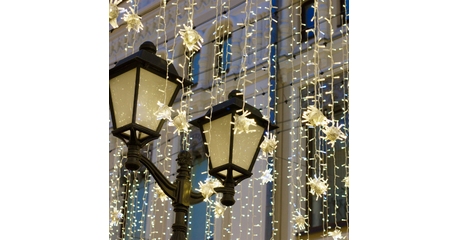 Светодиодная нить Eurosvet 400-101 белый 10м IP65