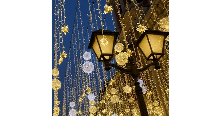 Светодиодная нить Eurosvet 400-101 теплый белый с эффектом мерцания 10м IP65