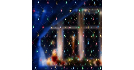 Светодиодная сеть Eurosvet 300-001 мульти 1,5*1,5м IP20