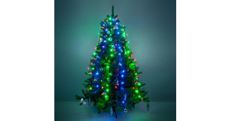 Светодиодный занавес Eurosvet 200-003 мульти 0,45*1,5м IP20