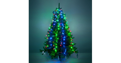 Светодиодный занавес Eurosvet 200-003 мульти 0,45*1,5м IP20