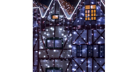 Светодиодный занавес Eurosvet 200-101 белый 2*3м IP65