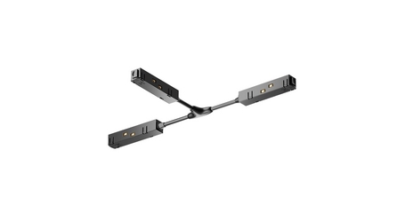 T-образный коннектор питания для магнитного шинопровода Maytoni Technical Magnetic track system Gravity TRA004CWT-22B