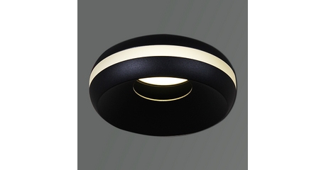 Точечный светильник Reluce 16074-9.5-001QR MR16 BK
