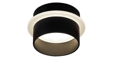 Точечный светильник Reluce 16075-9.5-001QR SMD7W BK