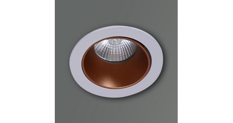 Точечный светильник Reluce 16085-9.0-001PT MR16 WT+ROSE GD