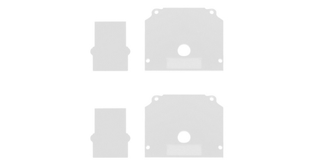 Торцевая заглушка (внешняя и внутрення 2+2 шт.) ST Luce Skyline 48 ST047.589.02