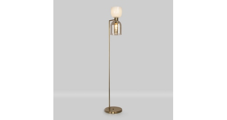 Торшер Eurosvet Tandem 01085/2 латунь