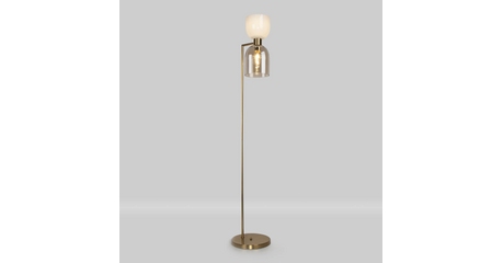 Торшер Eurosvet Tandem 01085/2 латунь