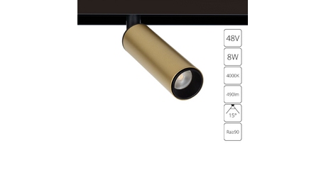 Трековый магнитный светильник Arte Lamp Linea A4660PL-1SG