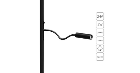 Трековый магнитный светильник Arte Lamp Presto A6338PL-1BK