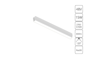 Трековый магнитный светильник Arte Lamp Rapid A2968PL-1WH