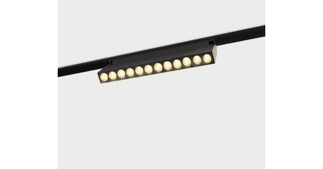 Трековый магнитный светильник Italline Atom IT012-5023 black 3000K