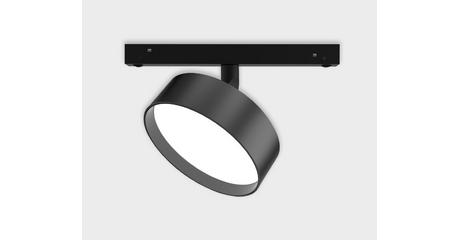 Трековый магнитный светильник Italline Atom IT012-5028 black 3000K