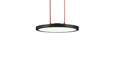 Трековый однофазный светильник Denkirs Belty flow DK5566-BK