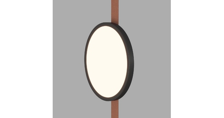 Трековый однофазный светильник Denkirs Belty Flow DK5567-BK