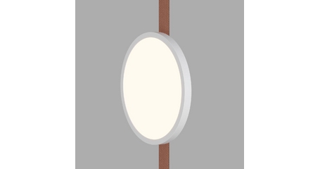 Трековый однофазный светильник Denkirs Belty Flow DK5567-WH+BK