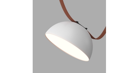 Трековый однофазный светильник Denkirs Belty flow DK5660-WH+BK