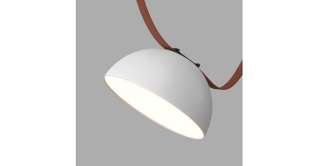 Трековый однофазный светильник Denkirs Belty flow DK5660-WH+BK