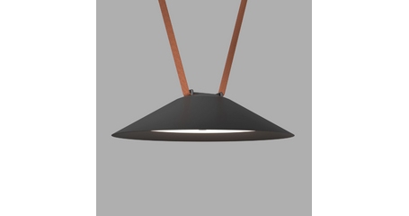 Трековый однофазный светильник Denkirs Belty flow DK5664-BK