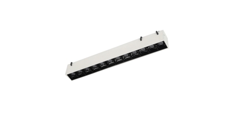 Трековый однофазный светильник Denkirs Belty grill DK5570-WB