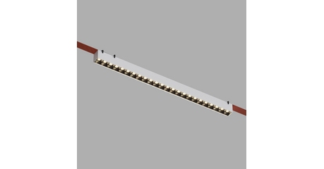 Трековый однофазный светильник Denkirs Belty Grill DK5573-WB