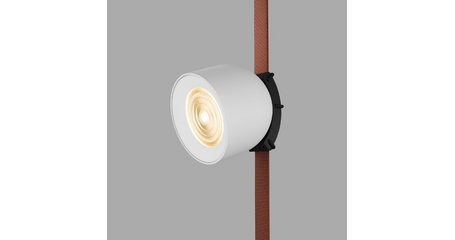 Трековый однофазный светильник Denkirs Belty Spot DK5541-WH+BK