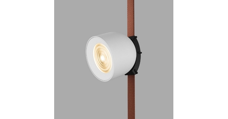 Трековый однофазный светильник Denkirs Belty Spot DK5541-WH+BK