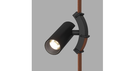 Трековый однофазный светильник Denkirs Belty Spot DK5547-BK