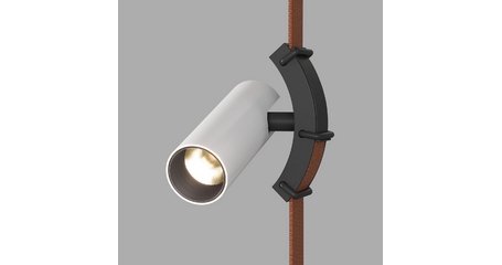 Трековый однофазный светильник Denkirs Belty Spot DK5547-BW+BK