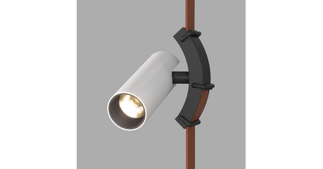 Трековый однофазный светильник Denkirs Belty Spot DK5547-BW+BK