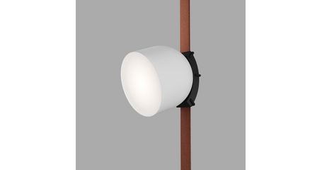 Трековый однофазный светильник Denkirs Belty spot DK5642-WH+BK