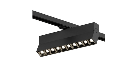 Трековый однофазный светильник Denkirs Edder DK6636-BK