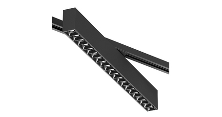 Трековый однофазный светильник Denkirs Edder DK6644-BK