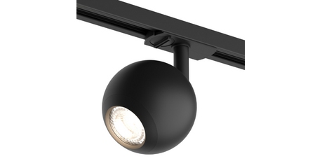 Трековый однофазный светильник Denkirs Omra DK6070-BK