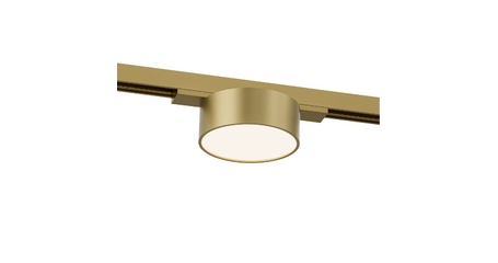 Трековый однофазный светильник Denkirs Shine flow DK5761-SB